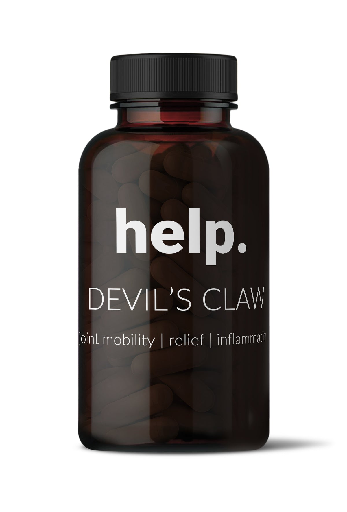 A help. supplement in its glass bottle