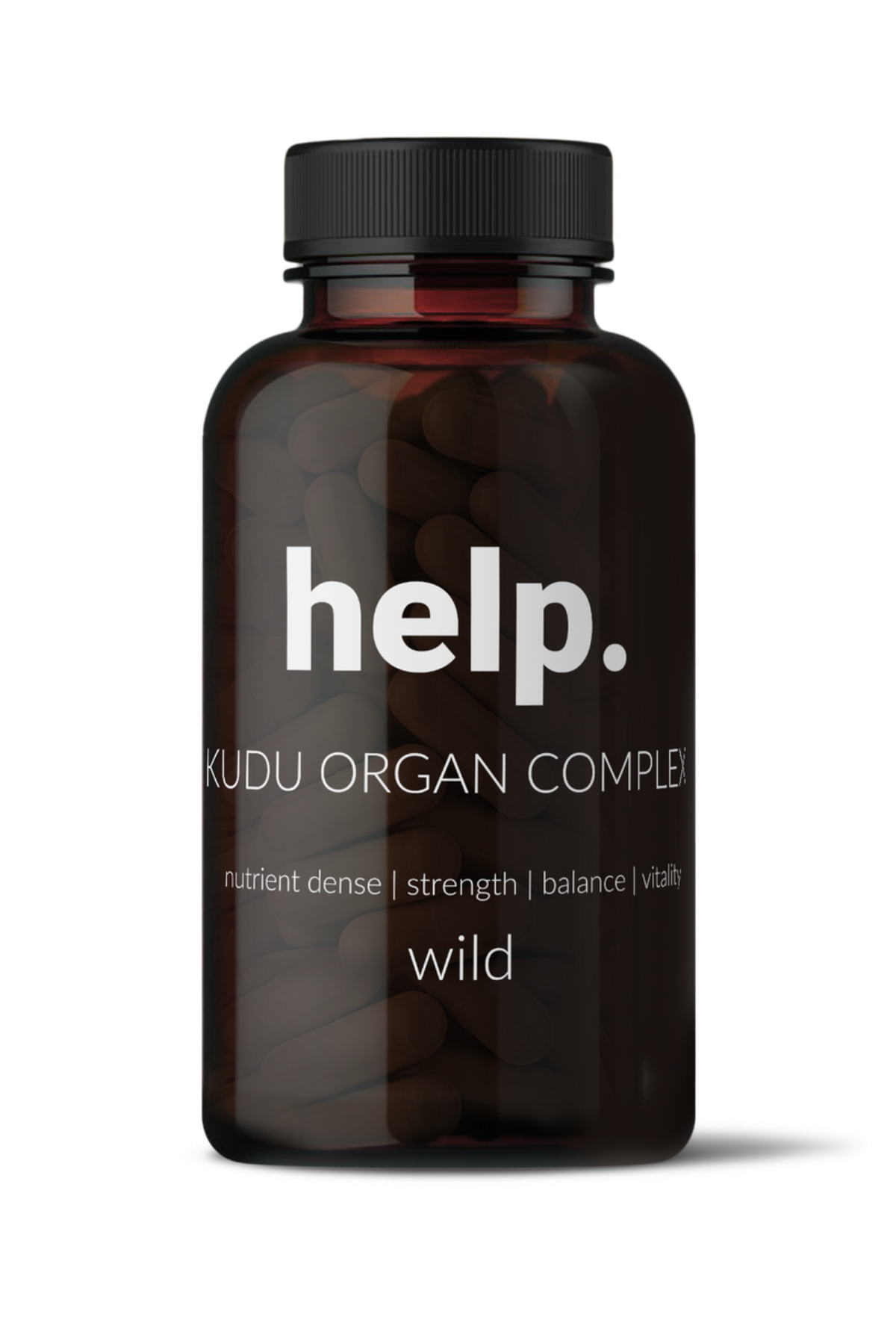 A help. supplement in its glass bottle