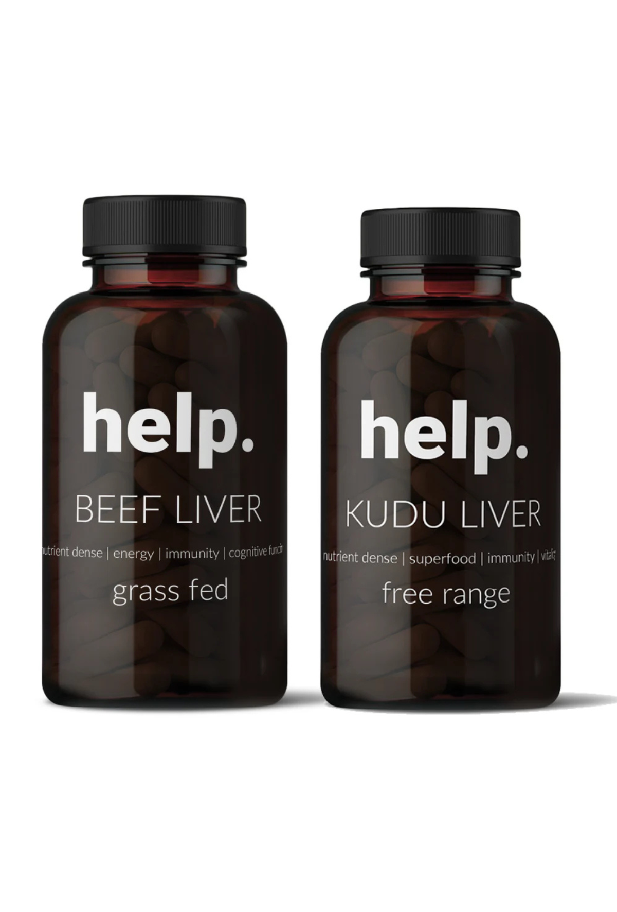 A help. supplement in its glass bottle